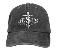 TUQIAAM Casquette de Baseball « Saved My Life », Noire, Vintage, réglable, pour Papa, drôle, Camionneur, été, Coton lavé