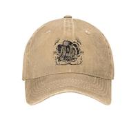 TUQIAAM Esquie Clair Obscur Expedition 33 Hommes Femmes Casquette de Baseball Chapeaux Casquette Denim Cap Vintage Entraînements en Plein air Casquette Snapback réglable Cadeaux