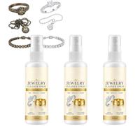 tuqieui Nettoyant Bijoux Spray Anti-ternissement Argent-Or, éclat Durable | Nettoyant doux pour bagues, boucles, colliers & montres. Entretien argent, or & pierres précieuses, pour un éclat durable