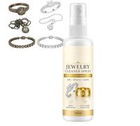 tuqieui Nettoyant Bijoux Spray Anti-ternissement Argent-Or, éclat Durable | Nettoyant doux pour bagues, boucles, colliers & montres. Entretien argent, or & pierres précieuses, pour un éclat durable