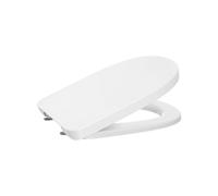 Tura abattant frein de chute déclipsable en urea blanc brillant - ROCA A801F02002