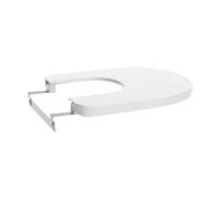 Tura abattant pour bidet frein de chute en urea blanc brillant - ROCA A806F02002