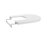 Tura abattant pour bidet frein de chute en urea blanc mat - ROCA A806F02622