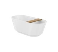 Tura baign îlot stonex vid clic-clac t-plein tablette éclairage led 170x75 blc - ROCA A248672000