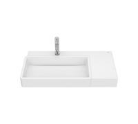 Tura lav asym cuve a gauche 800x430mm blanc mat - ROCA A327697620