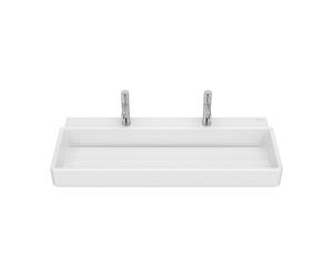 Tura lav mural percé 2 t 1000x430mm blanc brillant - ROCA A327699000
