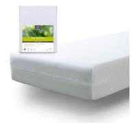 tural Housse de Matelas 160x200cm Anti-acariens Respirant Certifié Oeko-TEX Alèse Imperméable Blanc
