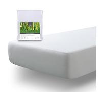 Tural Protège Matelas 150x190/200cm Bambou Imperméable Certifié Oeko-TEX Respirant Blanc