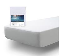Tural Protège Matelas (Lot de 2) 90x200cm Anti-acariens Respirant Certifié Oeko-TEX Imperméable Blanc