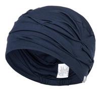 Turban Becca-Uni by Christine Headwear bleu foncé One Size