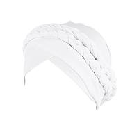 Turban Chimio Femme Coton,Imprimé Fleur Imprimé Casquette de Perte Cheveux Tresse Torsadée Bonnet Nuit Mode Bandeau Taille Unique Casquettes Bonnets pour Cancer