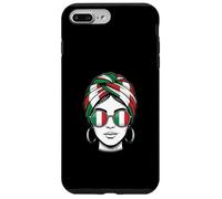 Turban Drapeau Italien Femme fierté Nationale Voyage Coque pour iPhone 7 Plus/8 Plus