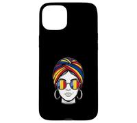 Turban Drapeau Roumanie Femme Fierté Nationale Voyage Coque pour iPhone 15 Plus