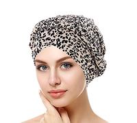 Turban Femme Chimio, Bonnet Foulard Turban En Coton Pour Femme Slouchy Doux Design Rayé Avec Des Rivets En Strass, Bonnet De Nuit Chapeau De Chimio Sommeil Pour Cancer, Perte De Cheveux 2025