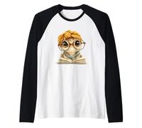 Turban Graphique bébé Grenouille Lecture Livre Mignon Amoureux des Animaux Manche Raglan