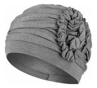 Turban Lotus-Uni Bamboo by Christine Headwear gris One Size
