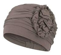 Turban Lotus-Uni Bamboo by Christine Headwear taupe One Size