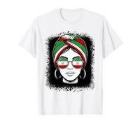 Turban Motif Drapeau Femme iranienne fière T-Shirt