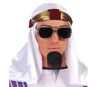 Turban Oriental, De Cheikh Ou De Prince Du Désert (Taille Unique) Multicolore