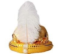 Turban plissé arabe pour bandeau d'Halloween pour chapeau de bal masqué pour enfants chapeaux de fête à thème chapeau