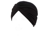 Turban torsadé pour femme - Couleur unie - Couleur bonbon - Plissé - Extensible - A