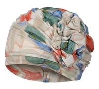Turban Tropical Blossoms by Christine Headwear beige clair One Size