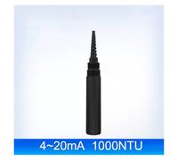 Turbidimètre, Capteur de turbidité de la qualité de l'eau, capteur de solides en suspension industriels, turbidité en ligne, détecteur de concentration de boues Pour analyse de l'eau(4-20mA 1000NTU)