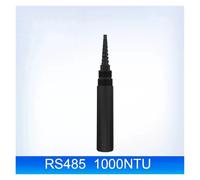 Turbidimètres, Capteur de turbidité de la qualité de l'eau, capteur de solides en suspension industriels, turbidité en ligne, détecteur de concentration de boues,Légers(RS485 1000NTU)