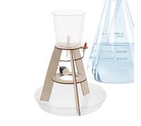 Turbine à eau - Kit 8 pouces | Modèle en bois - Projet scientifique STEM sur l'énergie renouvelable et l'hydroélectricité pour les, apprentissage en ucation pratique, outil d'expérim