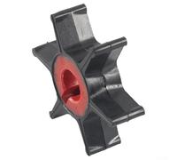 Turbine à eau pour moteur hors-bord 6 lames pour 9,9-25 CV, compatible avec 47-F436065-2 500334 18-8903, caoutchouc néoprène et métal, diamètre extérieur 56,9 mm, noir