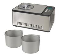 Turbine à glace PRO 2 cuves x 1,65 L ICE-1530 PRO Kitchen Chef Professional