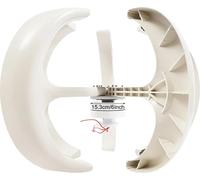 turbine à vent 5 pales, puissance 600W, design compact, BLANC, BLANC