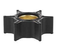 Turbine de Pompe à Bateau Noir, Remplacement 19mm ABS Laiton | Moteur Bateau et Pompes Marines, Pièce Résistante à L'usure, Réduit les Arrêts, Usage Marin