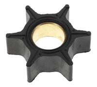 Turbine de Pompe à Eau pour Moteur Hors-bord, Trou 19mm, Noir | ABS Laiton, Résistance à L’usure, Restaure les Performances, pour Bateaux et Mécanique Marine