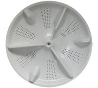 Turbine de rechange pour machine à laver Panasonic W0501-7XC00-35 cm de diamètre 11 dents - Pièce d'agitateur ABS avec vis de fixation