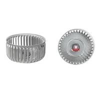 Turbine de soufflerie for chauffe-eau de salle de bain, hélice en aluminium, sèche-linge électrique, ventilateur d'extraction, 105 x 48 mm / 105 x 57 mm(105X48mm)