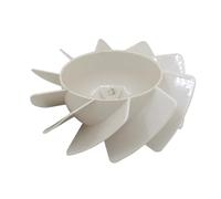 Turbine de ventilateur d'extraction, lame Ventilation en plastique for conduit, raccords roue à vent flux Oblique, 1 pièce(174mm)