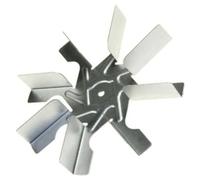 Turbine de ventilateur en metal d'origine Four micro-ondes 481251528106 WHIRLPOOL