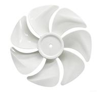 Turbine de ventilateur noire en polypropylène 22 cm Pièce de rechange à