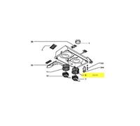 TURBINE DROITE ANTI-HORAIRE POUR HOTTE FAGOR - 72X2197