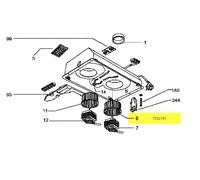 TURBINE DROITE ANTI-HORAIRE POUR HOTTE FAGOR - 72X2197