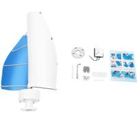Turbine éolienne, sortie de puissance 100W, design compact, BLANC, 12V