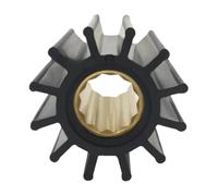 Turbine flexible en caoutchouc 7376-01 compatible avec les pompes JMP | Compatible avec la pompe à eau de mer auto-amorçante JMP PUMP Marine ; marque sud-coréenne