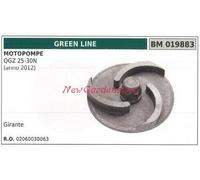 Turbine GREENLINE Motopompe QGZ 25-30N Année 2012 019883