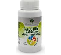 Turbo Calcium + Magnésium + Zinc + D3 pour les enfants, besoins quotidiens - 60 comprimés