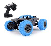 TURBO CHALLENGE - 4X4 GX3 - Elite Speed - 099184 - Voiture Télécommandée - Bleu - 1/14 - Prêt à Rouler - Batterie Rechargeable et Piles incluses - Plastique - À Partir de 8 Ans