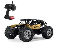 TURBO CHALLENGE - Buggy Adventure - Elite Rider - 094810 - Voiture Télécommandée - Doré - 1/12 - Portée 40 m - Batterie Rechargeable et Piles incluses - Métal - À Partir de 8 Ans