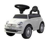 MGM Trotteur Turbo Challenge Fiat 500 119091 – Blanc, plastique, roues libres, 25 kg max