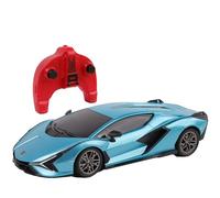 TURBO CHALLENGE - Lamborghini Sian - RC Prestige - 1/24-094433 - Voiture Télécommandée - Bleu - Piles Non Incluses - Plastique - Jouet Enfant - Cadeau - À Partir de 6 Ans