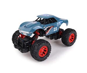 TURBO CHALLENGE - Monster - Die Cast - 026810-1/28 - Voiture Rétro-Friction - Modèle Aléatoire - Métal - À Partir de 3 Ans